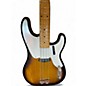 Used Fender AMERICAN VINTAGE II 1954 PRECISION BASS 2 Tone Sunburst Electric Bass Guitar