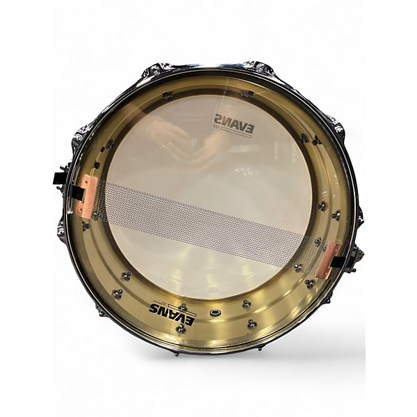 Used Yamaha 5.5X14 Recording Custom SNARE BRASS Drum