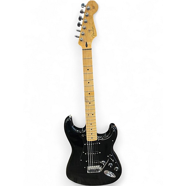 Used Fender Player Stratocaster Black Solid Body Electric