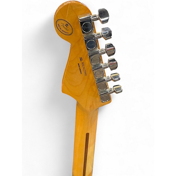 Used Fender Player Stratocaster Black Solid Body Electric Guitar