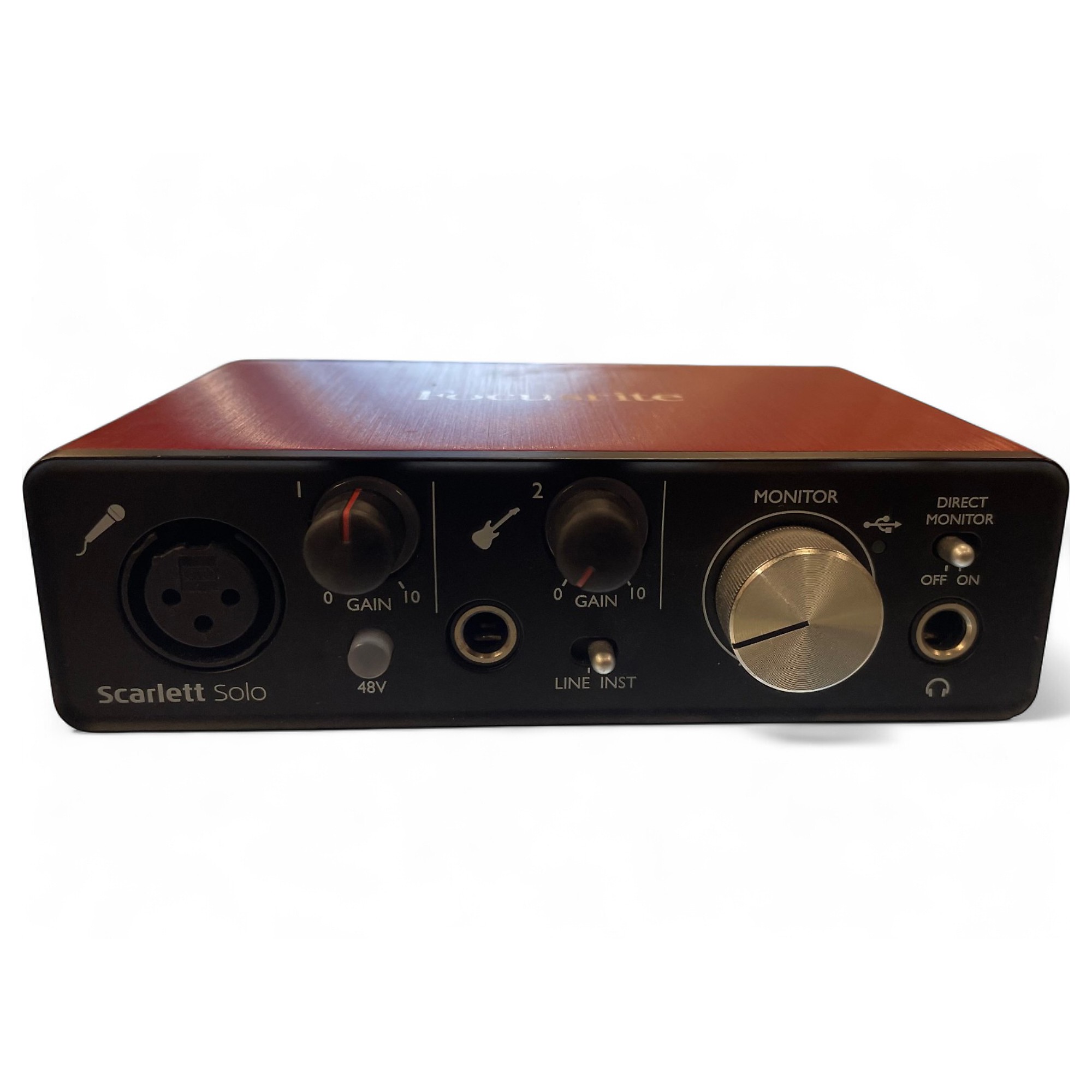 DTM・DAW Focusrite Scarlett Solo gen 2nd Focusrite Scarlett Solo Gen 2 USB Audio Interface | zZounds