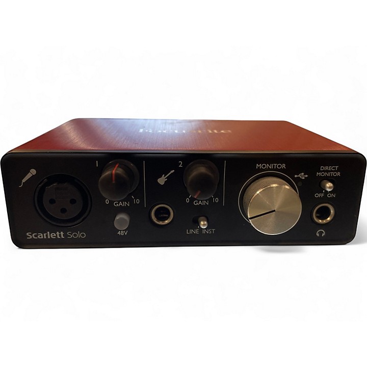 DTM・DAW Scarlett solo Scarlett Solo 4th Generation | Focusrite