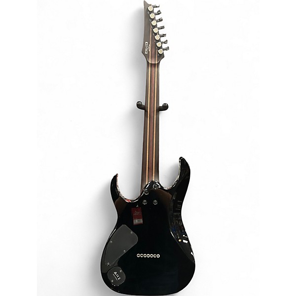 Used Ibanez RG1027PBF Cerulean Blue Solid Body Electric Guitar