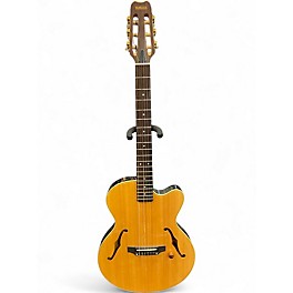 Used Yamaha aex500n Natural Acoustic Electric Guitar