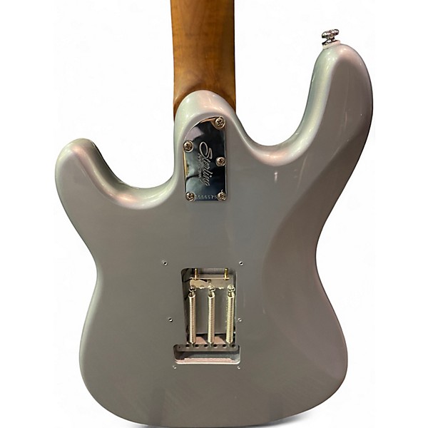 Used Sterling by Music Man CUTLASS Silver Solid Body Electric Guitar