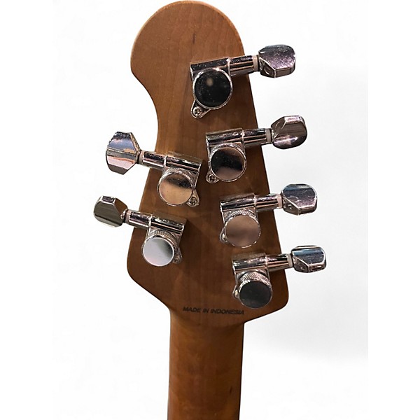 Used Sterling by Music Man CUTLASS Silver Solid Body Electric Guitar