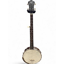 Used Recording King RKOH-06 Cherry Banjo