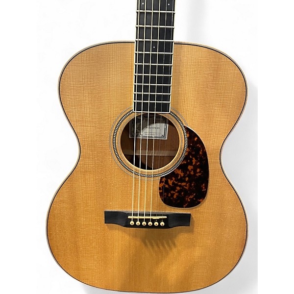 Used Larrivee OM-03 Natural Acoustic Electric Guitar