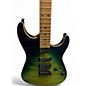 Used 2023 Tom Anderson Drop Top Gamma Green Wakesurf W/Green Doghair Swamp Ash Back Solid Body Electric Guitar