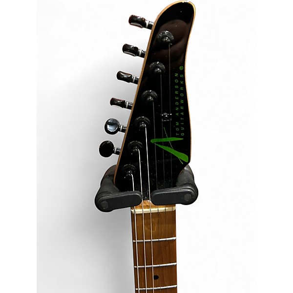 Used 2023 Tom Anderson Drop Top Gamma Green Wakesurf W/Green Doghair Swamp Ash Back Solid Body Electric Guitar