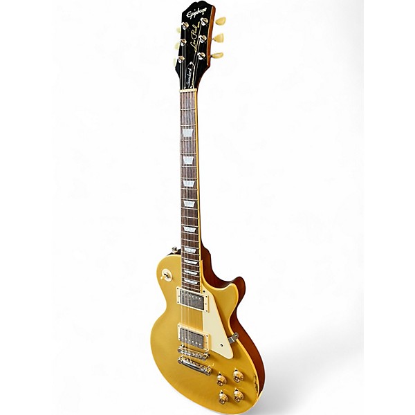 Epiphone Les Paul Standard GOLD TOP　ギター Epiphone Les Paul Standard '50s Electric Guitar - Metallic