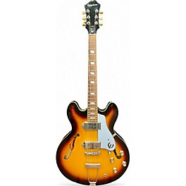 Used Epiphone Casino Tobacco Burst Hollow Body Electric Guitar