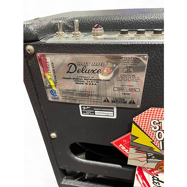 Used Fender Hot Rod Deluxe 40W 1x12 Tube Guitar Combo Amp