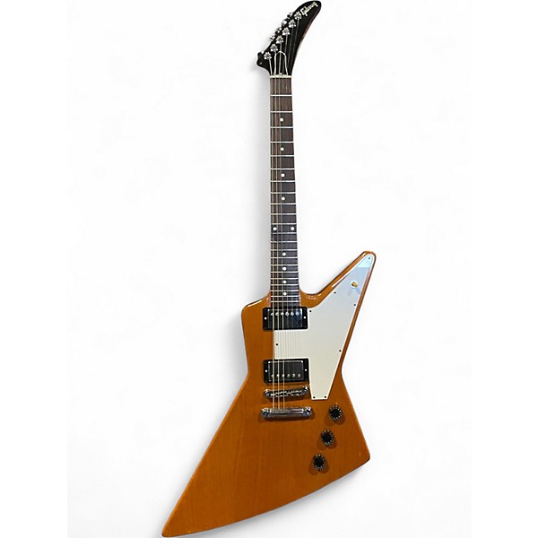 Used Gibson EXPLORER Natural Solid Body Electric Guitar