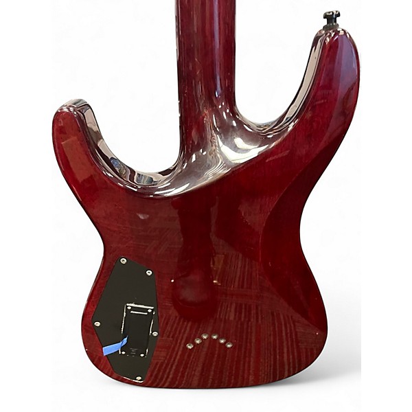 Used Dean Custom 450 Trans Red Solid Body Electric Guitar