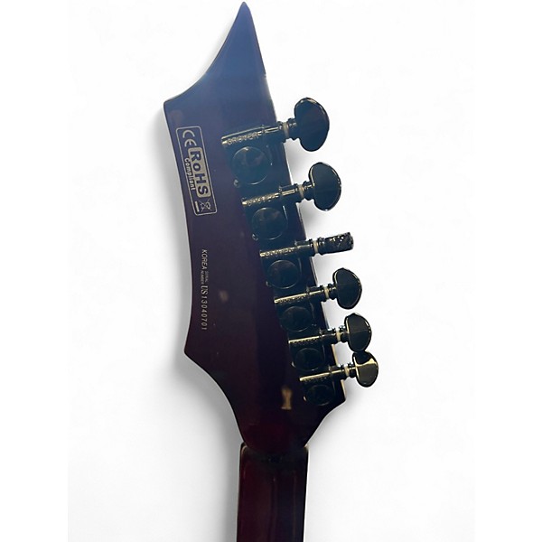 Used Dean Custom 450 Trans Red Solid Body Electric Guitar