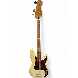 Used Squier classic vibe 60s Precision Bass Olympic White Electric Bass Guitar