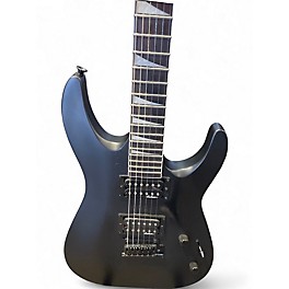 Used Jackson JS22 Dinky Flat Black Solid Body Electric Guitar