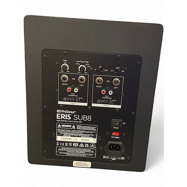 Used PreSonus Sub8  Subwoofer