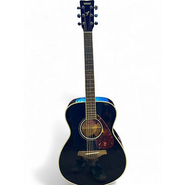 YAMAHA アコースティックギター ブラック　FS720S Used Yamaha FS720S Black Acoustic Guitar Black | Guitar Center
