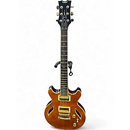 Used Dean Sarasota Trans Orange Hollow Body Electric Guitar