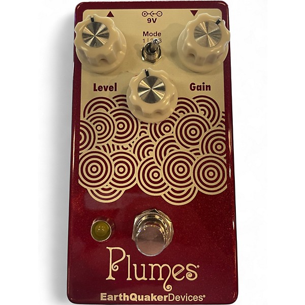 ギター EARTHQUAKER DEVICES Plumes Overdrive Used EarthQuaker Devices Plumes Small Signal Shredder