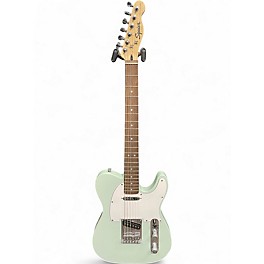 Used Squier Bullet Telecaster Surf Green Solid Body Electric Guitar