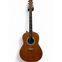 Vintage 1977 Ovation 1617-4 LEGEND Natural Acoustic Electric Guitar