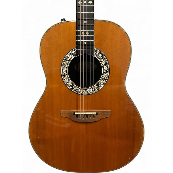 Vintage 1977 Ovation 1617-4 LEGEND Natural Acoustic Electric Guitar