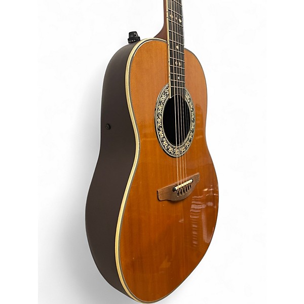 Vintage 1977 Ovation 1617-4 LEGEND Natural Acoustic Electric Guitar
