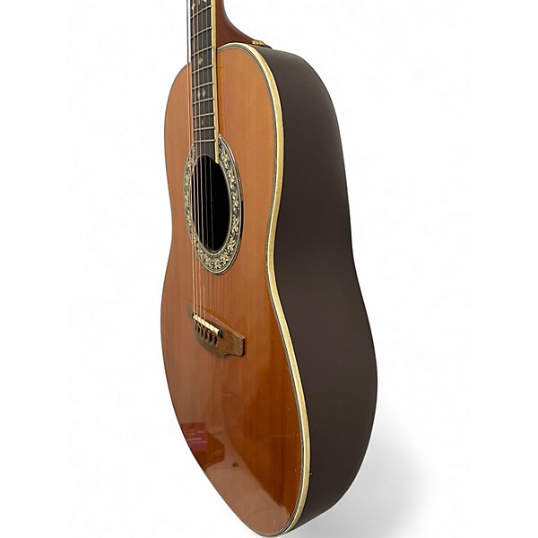 Vintage 1977 Ovation 1617-4 LEGEND Natural Acoustic Electric Guitar