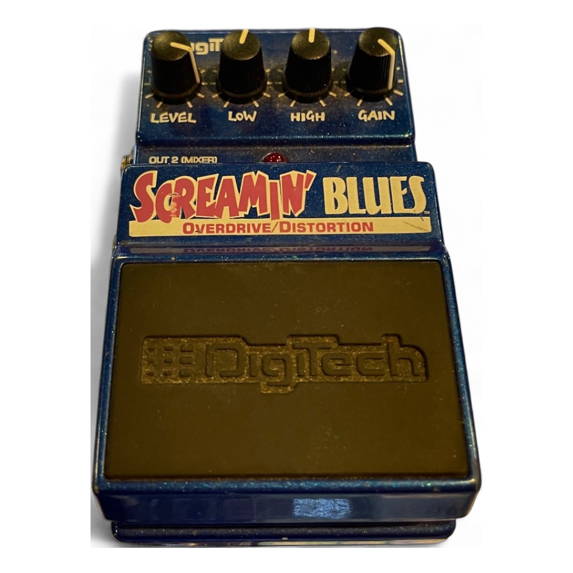 Used DigiTech Screamin' Blues Overdrive Effect Pedal