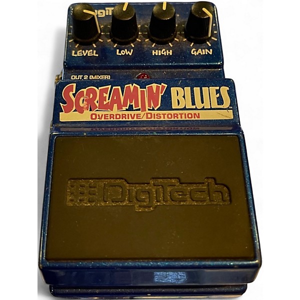 Used DigiTech Screamin' Blues Overdrive Effect Pedal