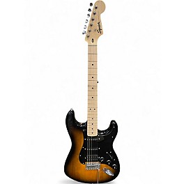 Used 2024 Squier SONIC STRATOCASTER 2 Tone Sunburst Solid Body Electric Guitar