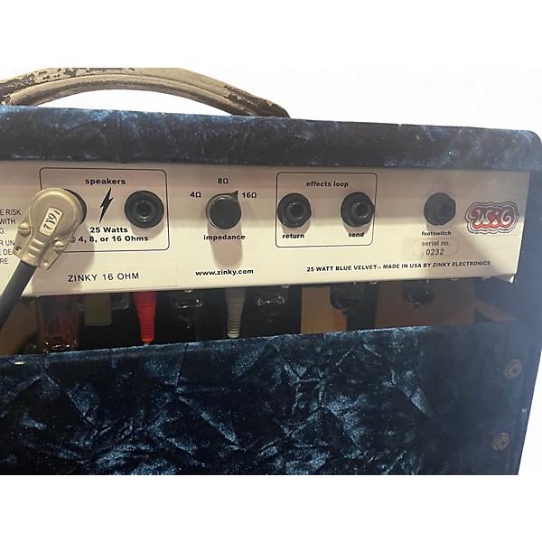 Used Zinky Blue Velvet Tube Guitar Combo Amp