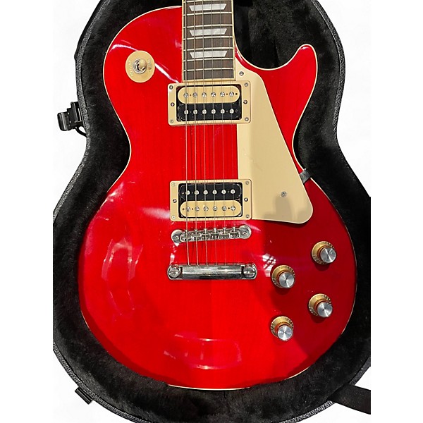 Used Gibson Les Paul Classic 60s Neck TRANSPARENT CHERRY Solid Body Electric Guitar
