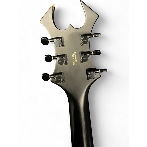 Used B.C. Rich Warlock Black Solid Body Electric Guitar