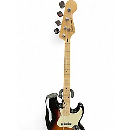 Used Squier Affinity Jazz Bass 2 Color Sunburst Electric Bass Guitar