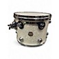 Used DW 5 Piece Collector's Series Pearl White Drum Kit