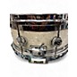 Used DW 13X7 Collector's Series Exotic Edge Snare Pearl White Drum