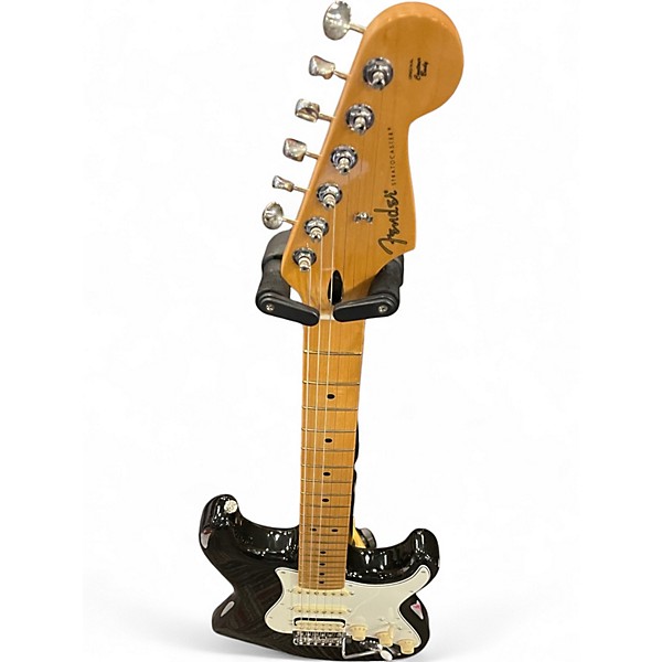 Used Fender Player II Stratocaster Black Solid Body Electric Guitar