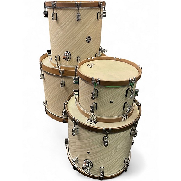 Used PDP by DW 4 Piece Concept Series TWISTED IVORY Drum Kit