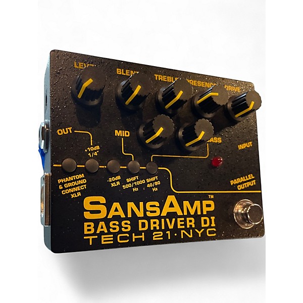 Used Tech 21 Sansamp PBDR Bass Driver DI Bass Effect Pedal