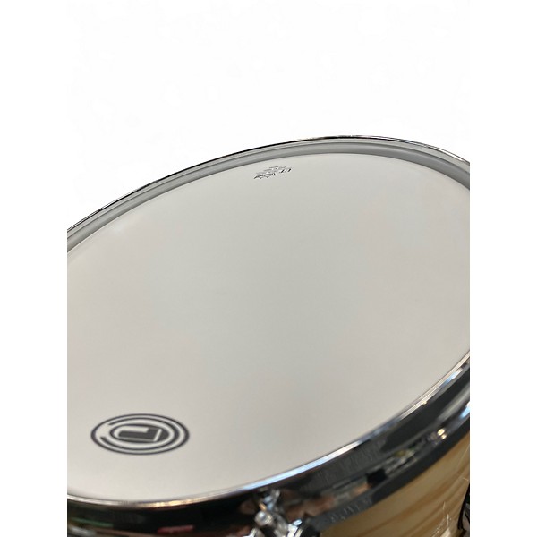 Used Orange County Drum & Percussion 13in Maple Ash Snare Natural Gloss Drum