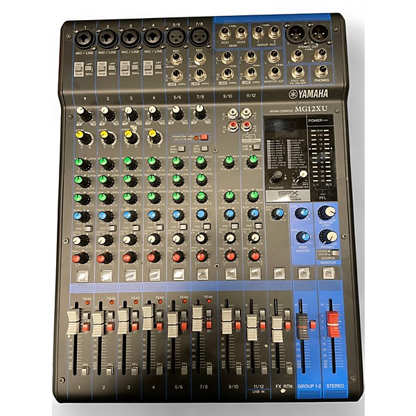 Used Yamaha MG12XU Unpowered Mixer