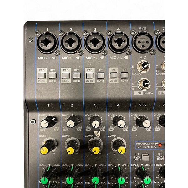 Used Yamaha MG12XU Unpowered Mixer