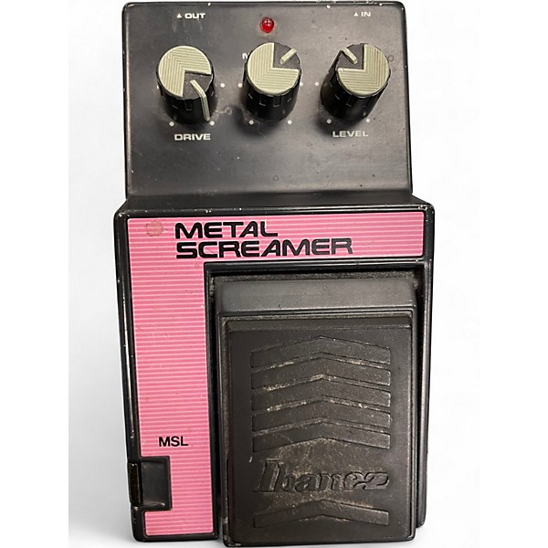 Vintage 1990s Ibanez MSL METAL SCREAMER Effect Pedal