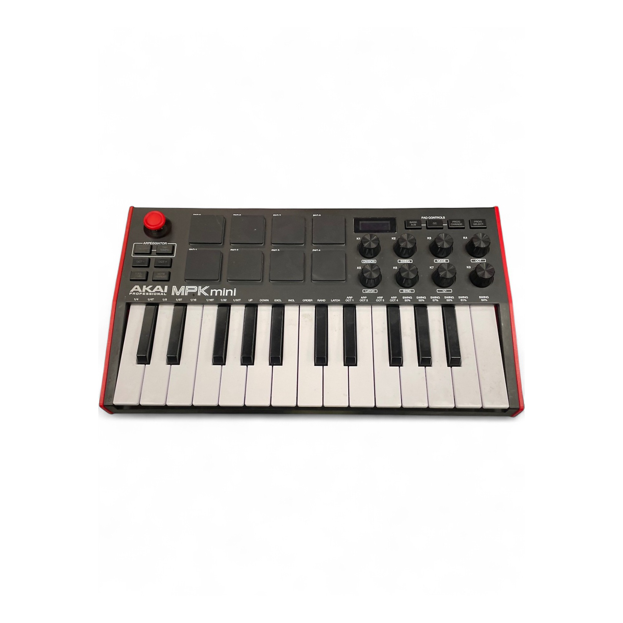 AKAI MPK mini MK3 (美品USED) AKAI MPK mini MK3 Professional MIDI Keyboard Controller Red