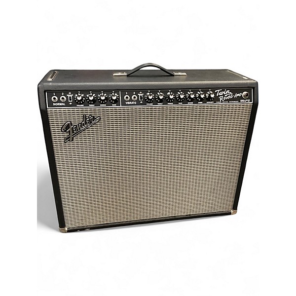 Used Fender 1965 Reissue Twin Reverb 85W 2x12 Tube Guitar Combo Amp