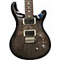 Used PRS S2 Custom 24 08 Trans Black Solid Body Electric Guitar